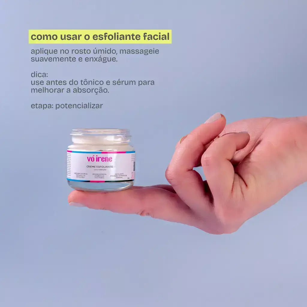 Esfoliante Facial Vó Irene 30g