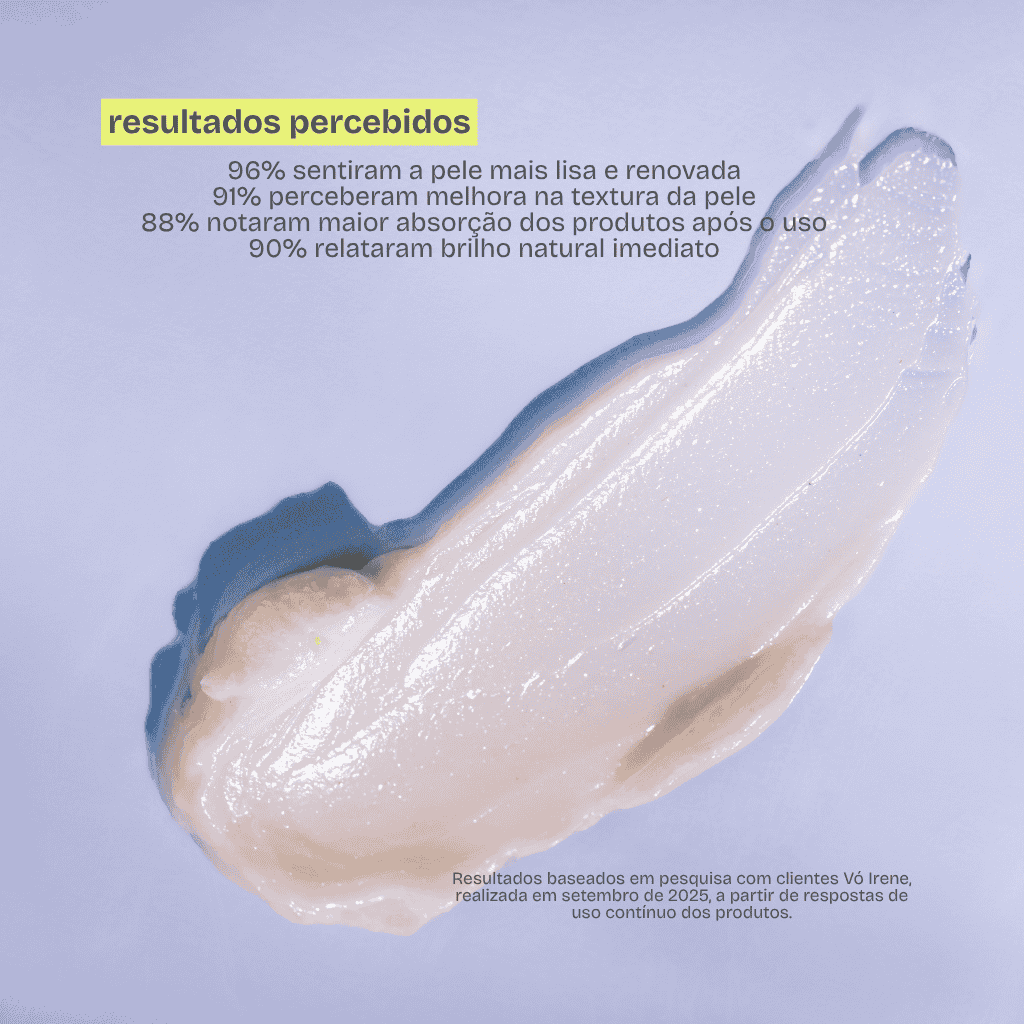 Duo de Esfoliantes Vó Irene: corporal e facial