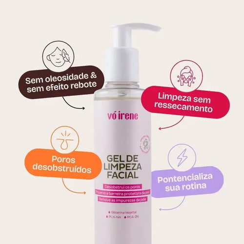 Duo Gel de Limpeza e Sérum com Niacinamida para Marcas de Acne e Melasma