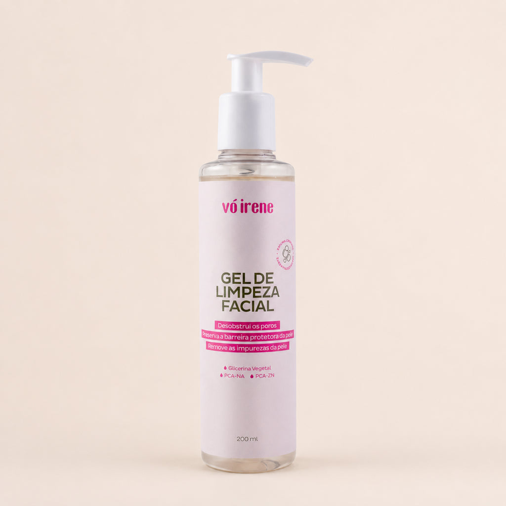 Gel de Limpeza Facial Vó Irene 200ml