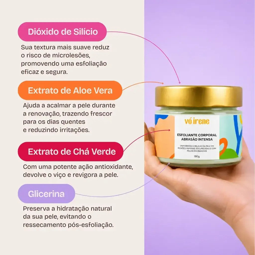 Kit Bruma hidratante corporal & Esfoliante corporal