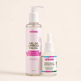 Duo: Gel de limpeza e Sérum Facial & Área dos Olhos