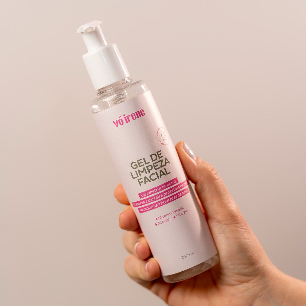 Gel de Limpeza Facial Vó Irene 200ml