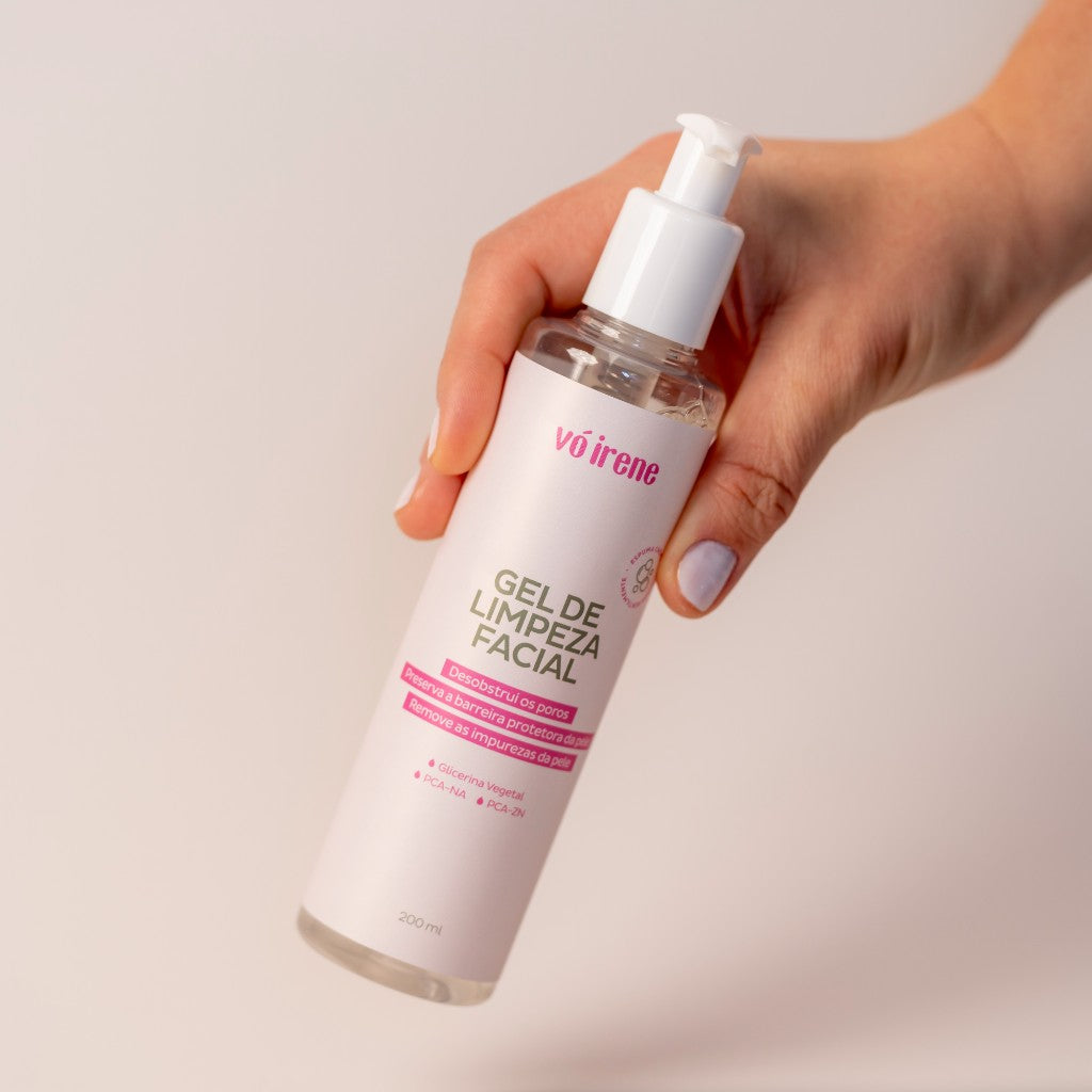 Gel de Limpeza Facial Vó Irene 200ml