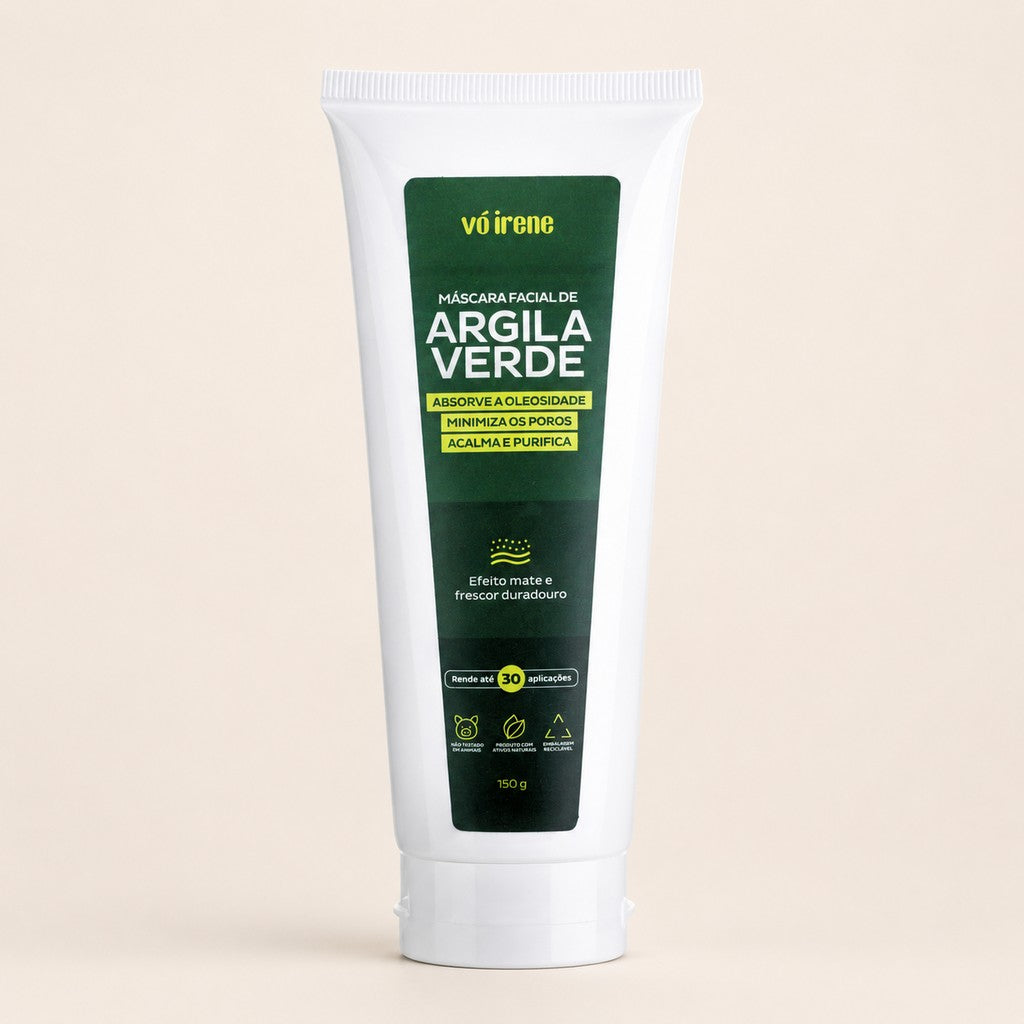 Máscara de Argila Verde Vó Irene 150g